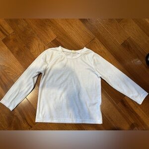 Classic White Long Sleeve Kids Tee